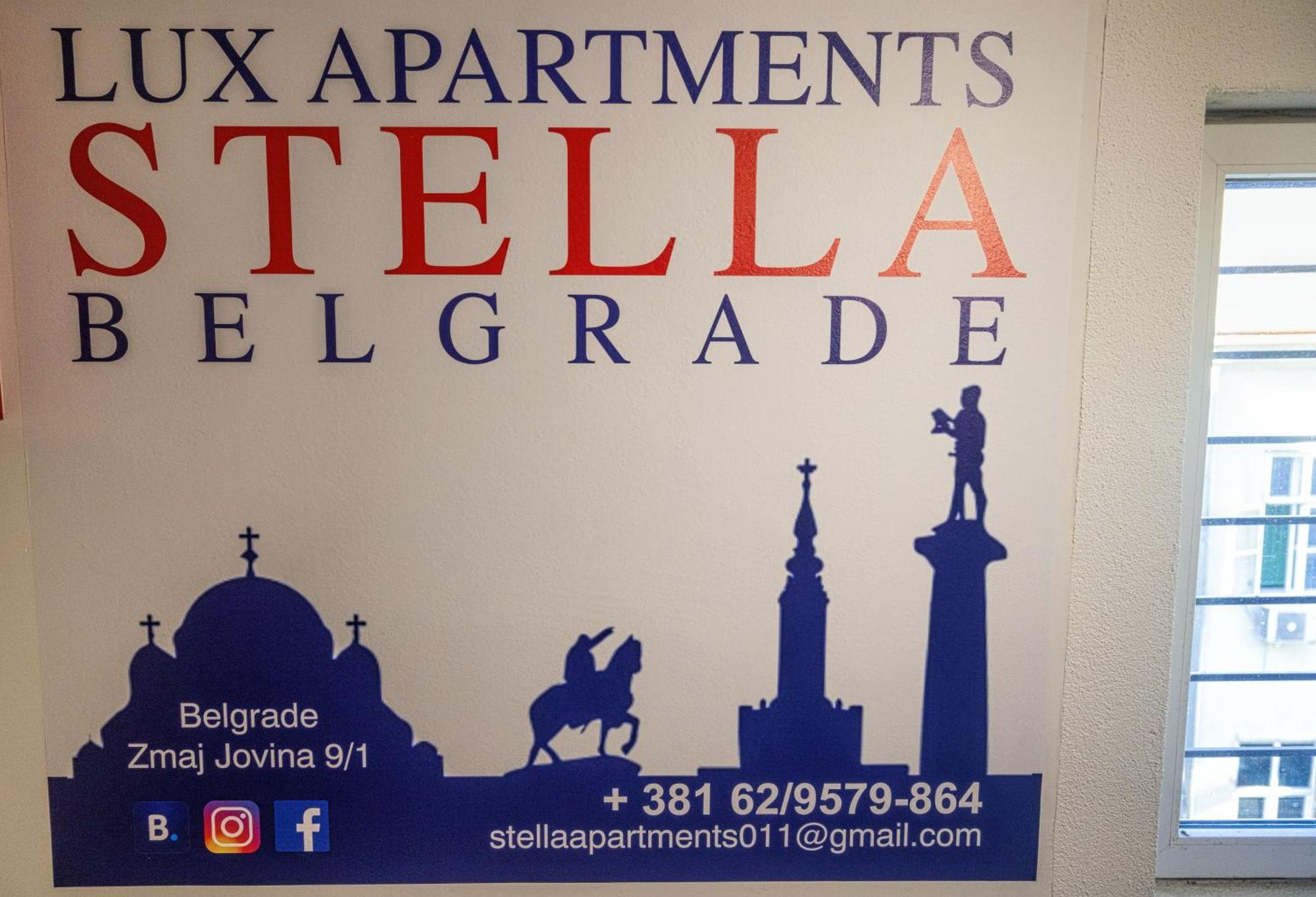 Stella Apartments Belgrade Extérieur photo